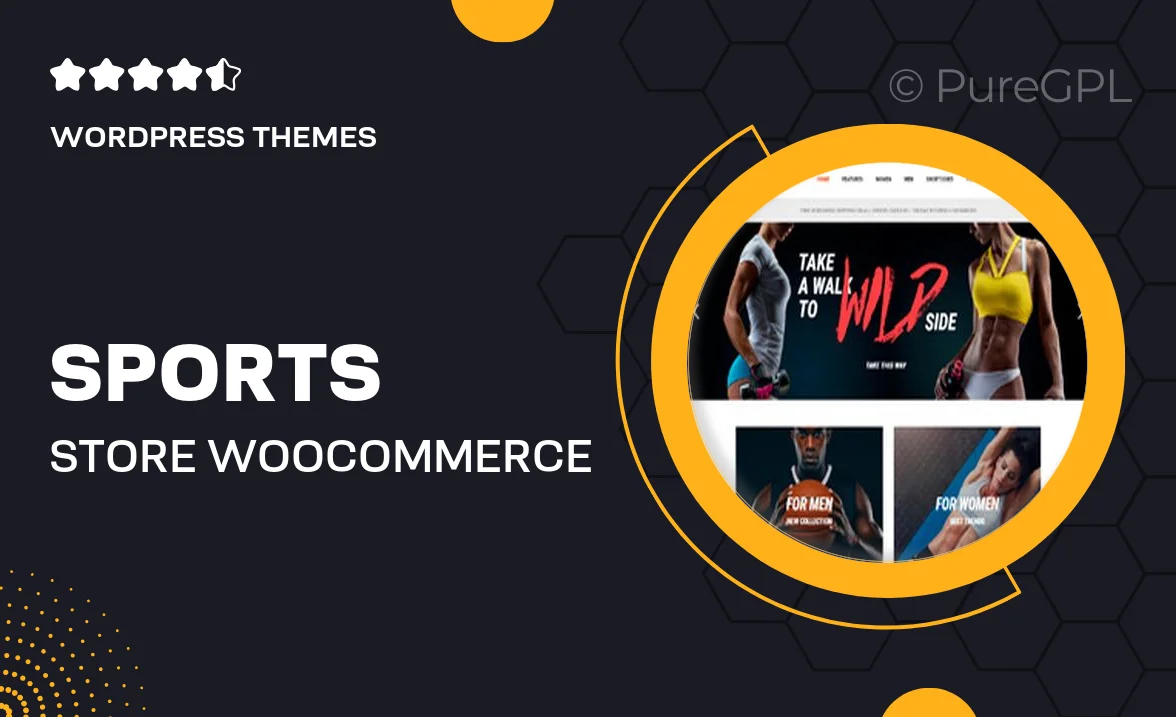 Sports Store – WooCommerce WordPress Theme