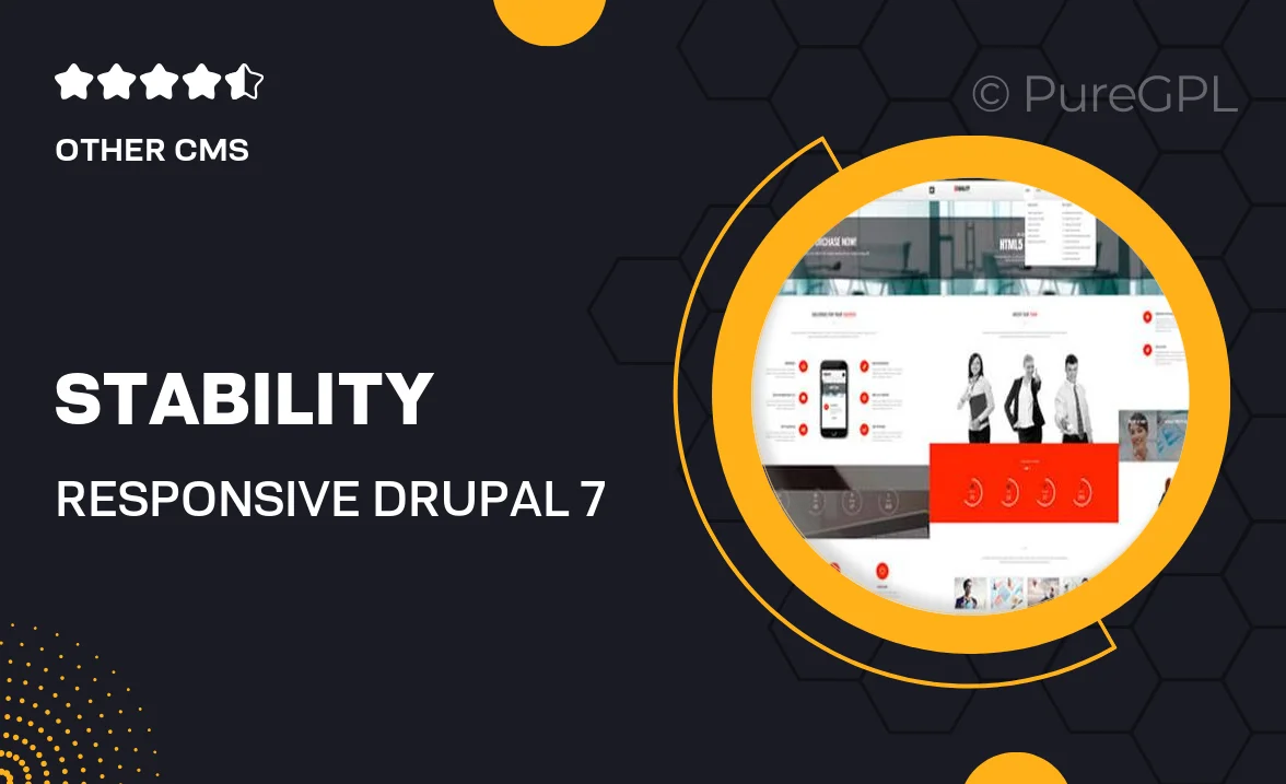 Stability – Responsive Drupal 7 Ubercart Theme