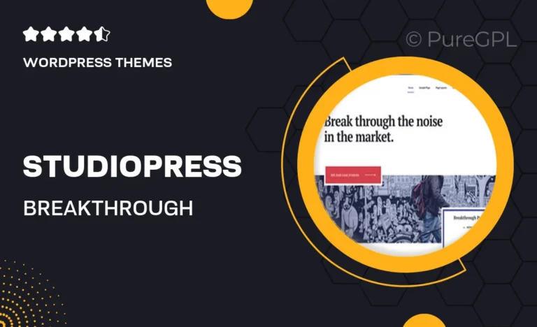 studiopress breakthrough