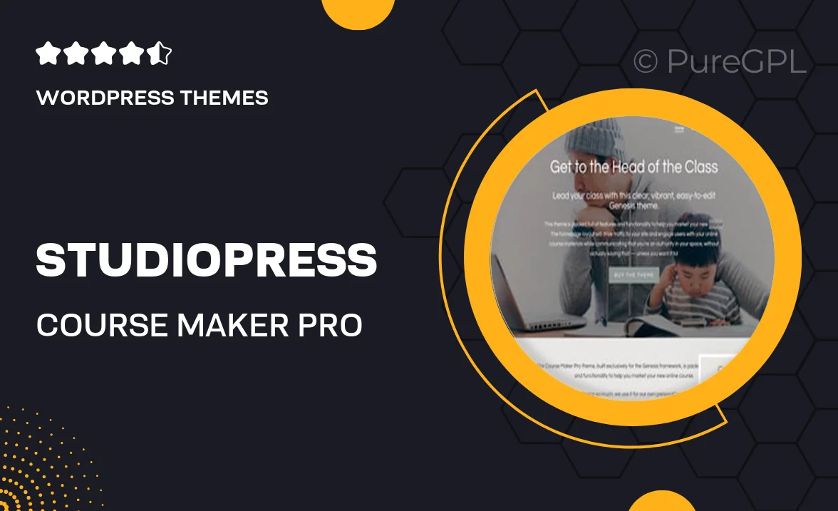 Studiopress | Course Maker Pro