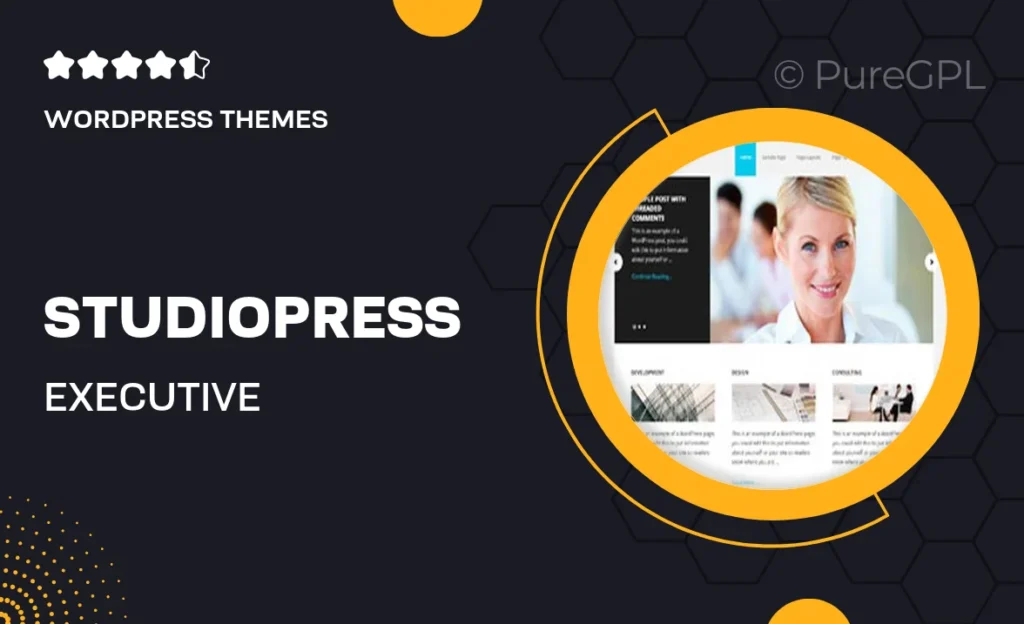 Studiopress | Executive 7 Studiopress | Executive