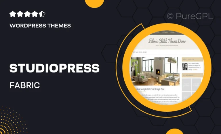 studiopress fabric