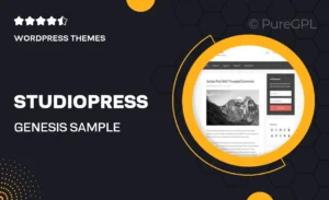 Studiopress | Genesis Sample