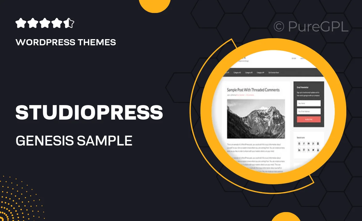 Studiopress | Genesis Sample
