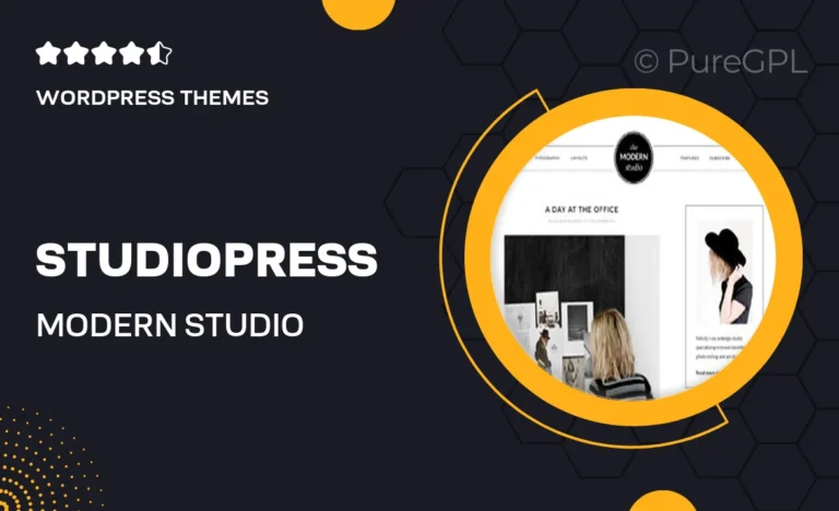 Studiopress | Modern Studio