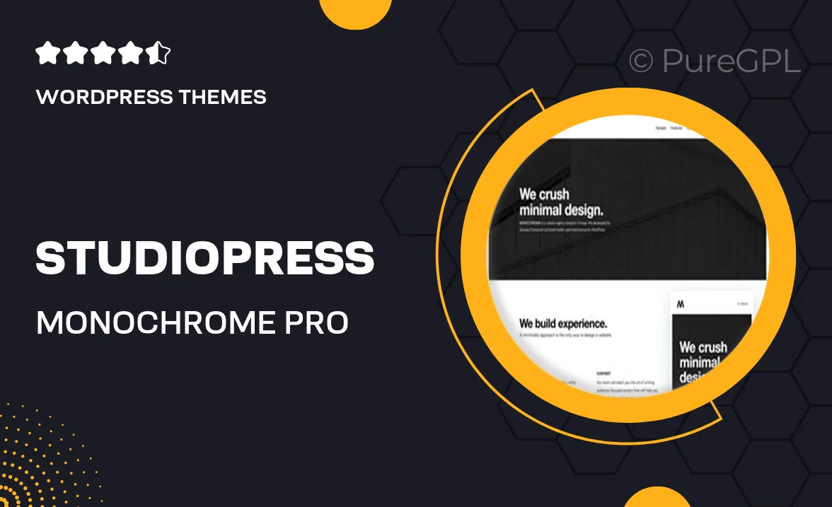 Studiopress | Monochrome Pro