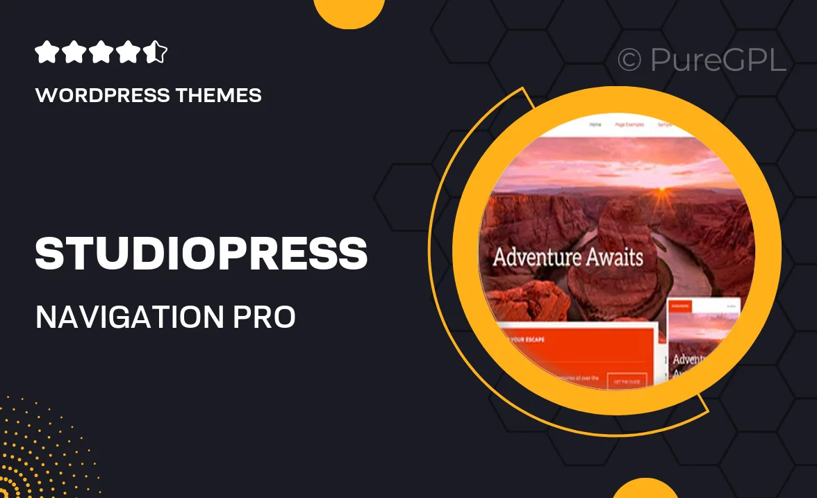 Studiopress | Navigation Pro