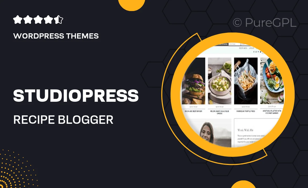 Studiopress | Recipe Blogger