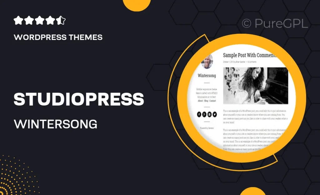 Studiopress | Wintersong 18 Studiopress | Wintersong