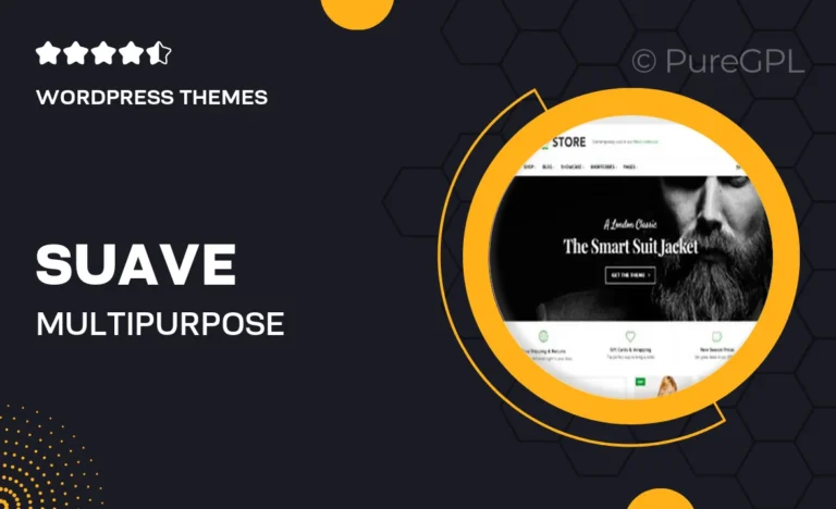suave multi purpose woocommerce theme