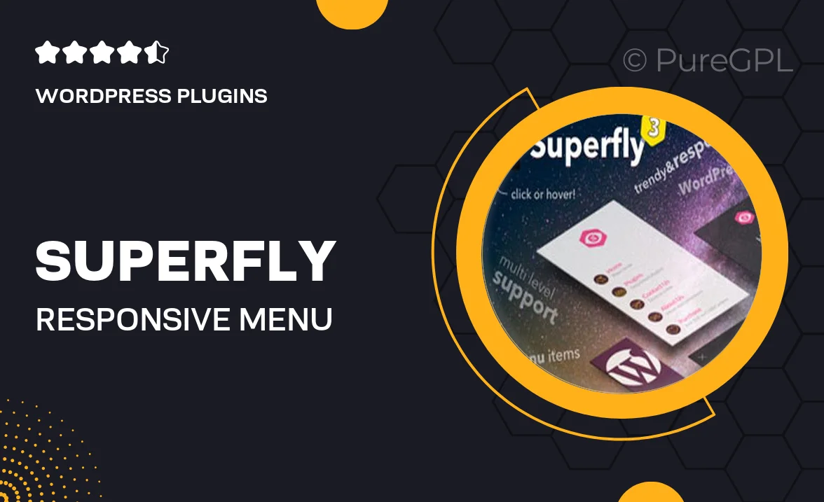 Superfly Responsive Menu — WordPress Menu Plugin