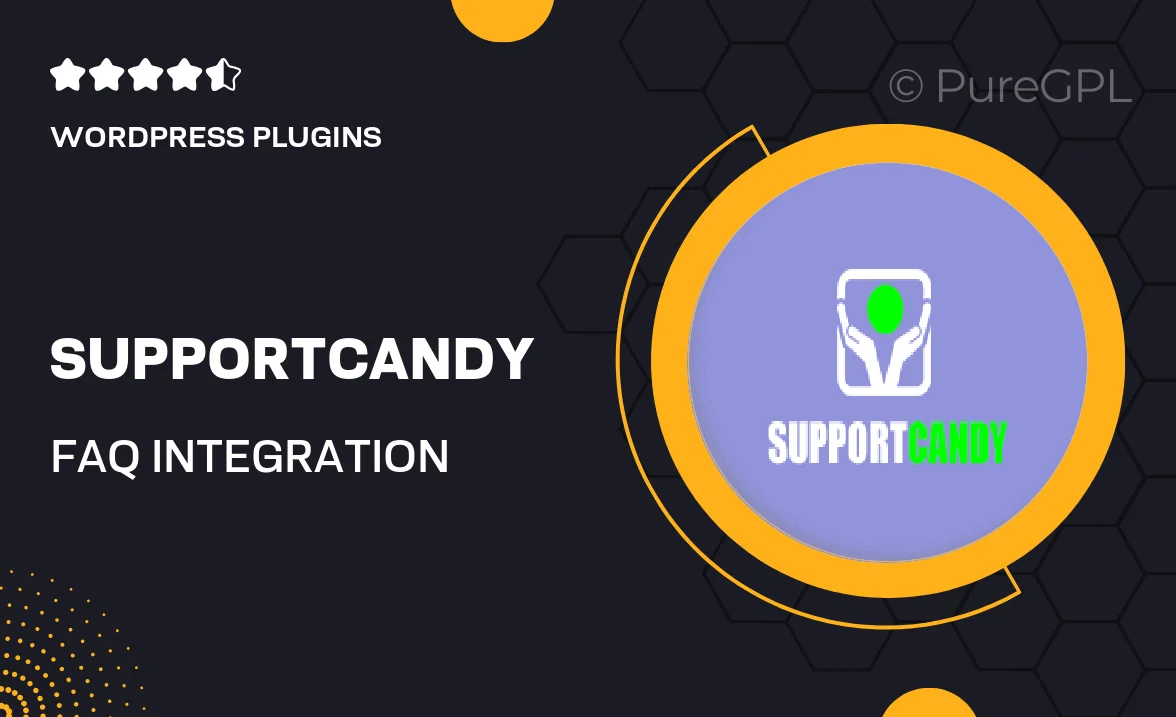 Supportcandy | FAQ Integration