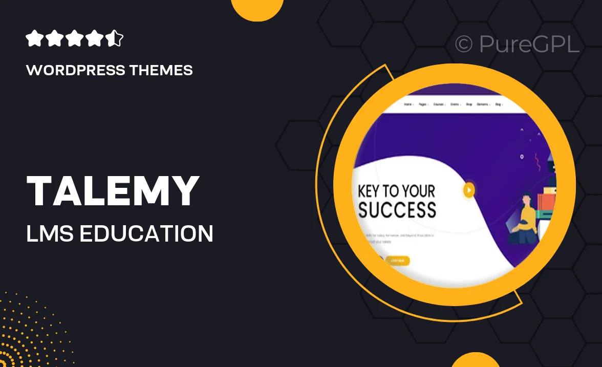 Talemy – LMS Education WordPress Theme