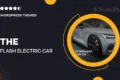 The Flash – Electric Car Supplier & Charging Station WordPress Theme