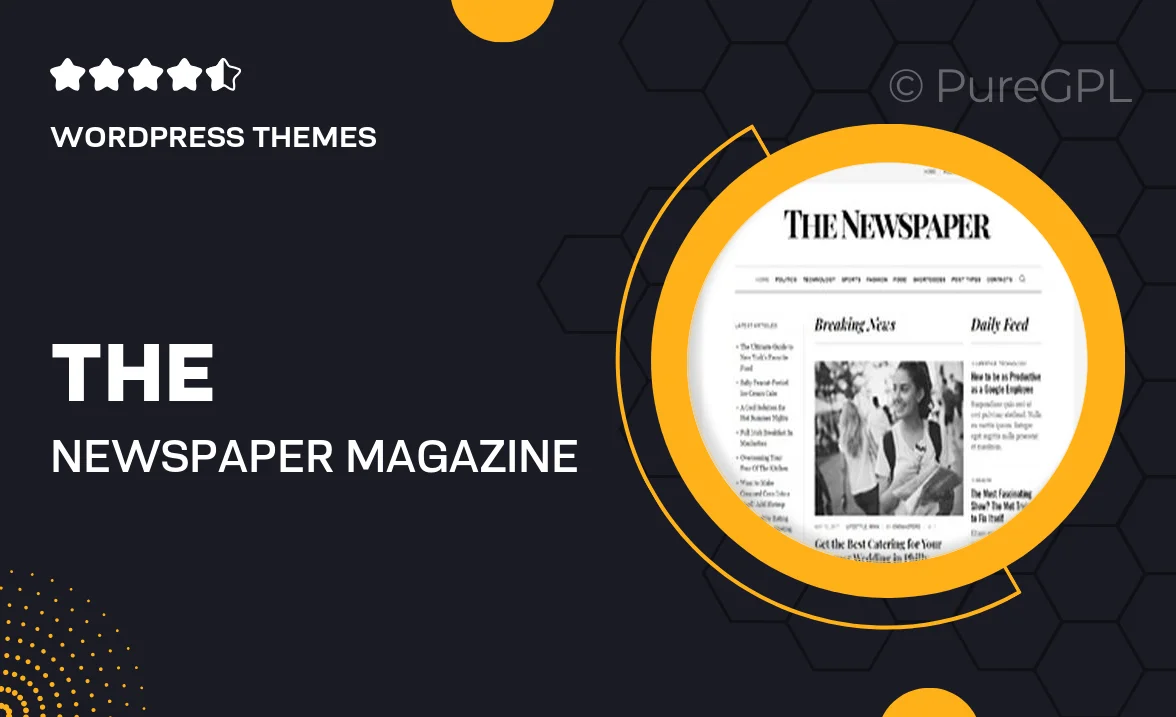 The Newspaper – Magazine Editorial WordPress Theme