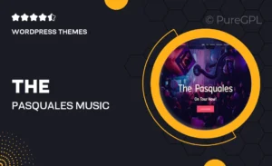 The Pasquales – Music Band, DJ and Artist WP Theme