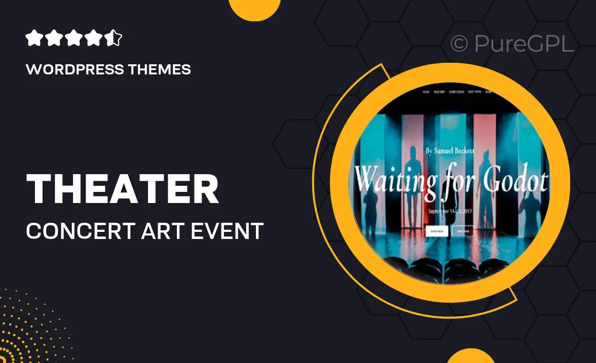 Theater – Concert & Art Event Entertainment Theme