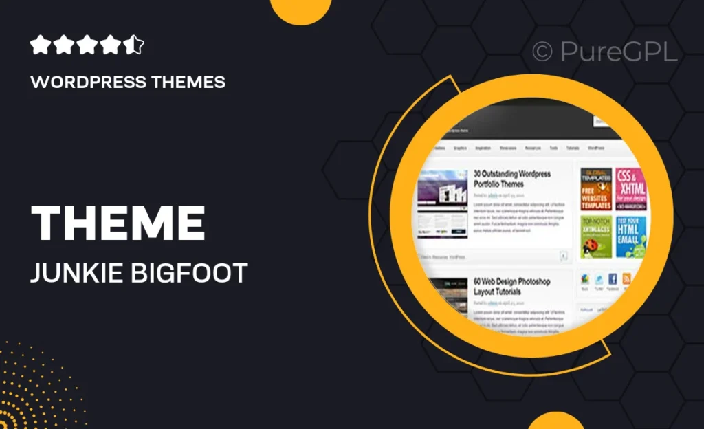 Theme junkie | Bigfoot