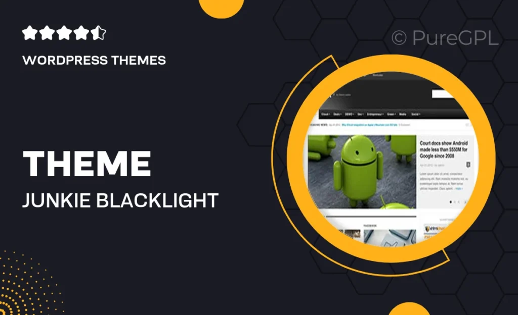Theme junkie | BlackLight