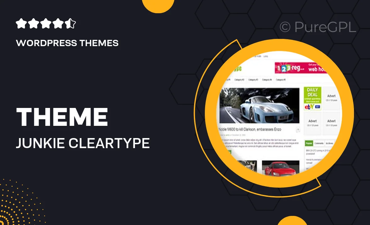 Theme junkie | ClearType