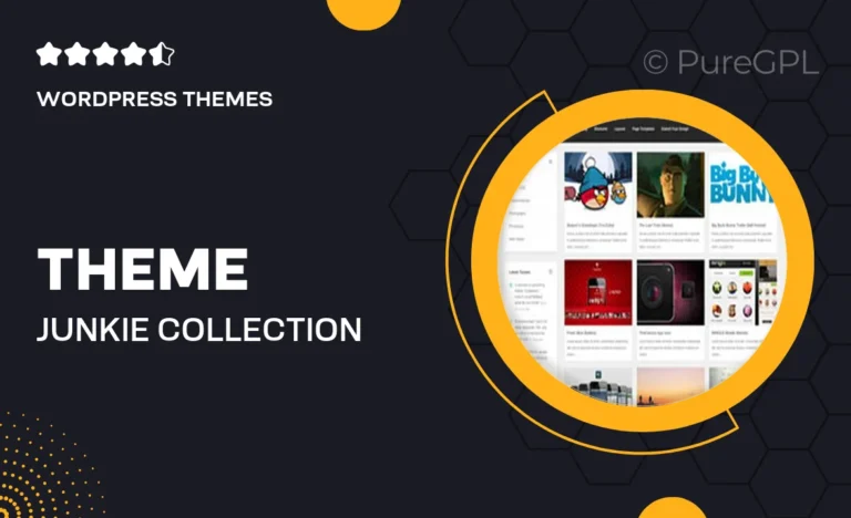 Theme junkie | Collection