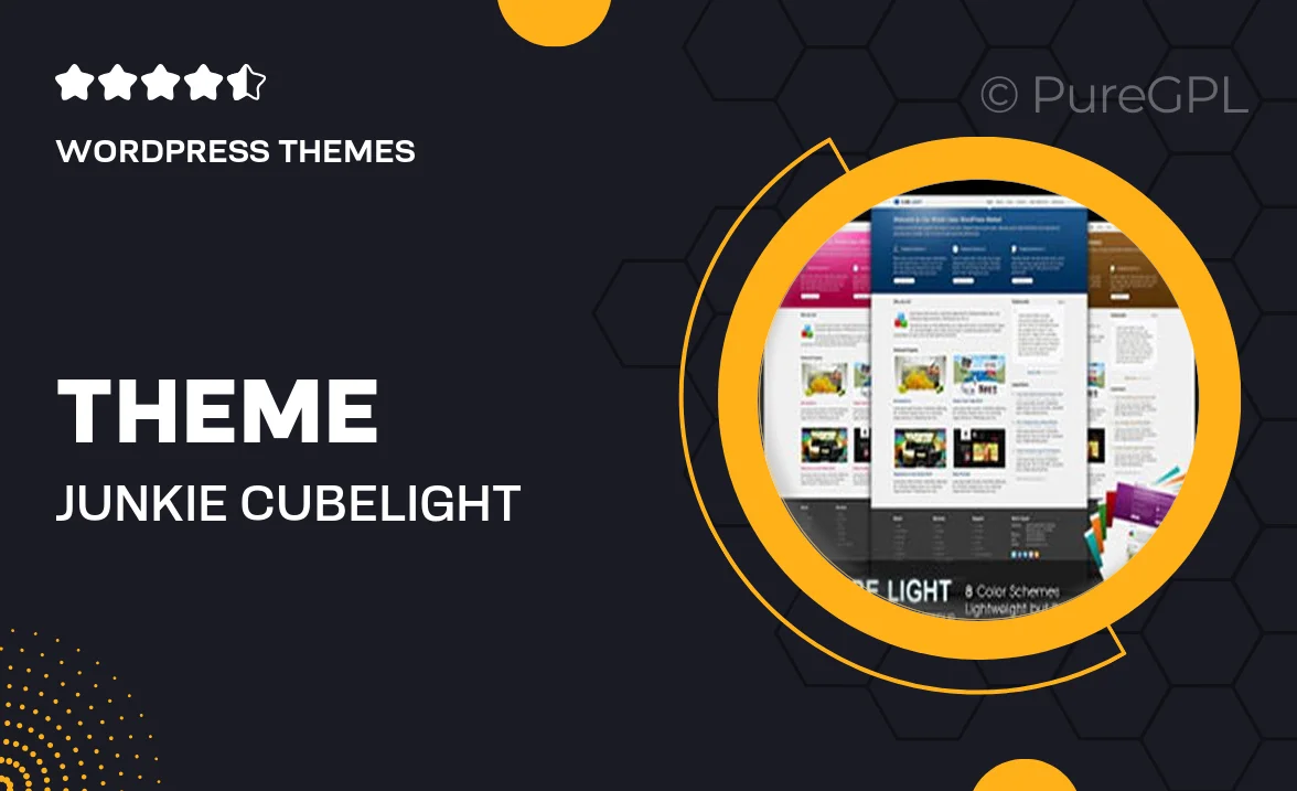 Theme junkie | CubeLight