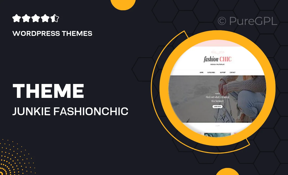 Theme junkie | FashionChic