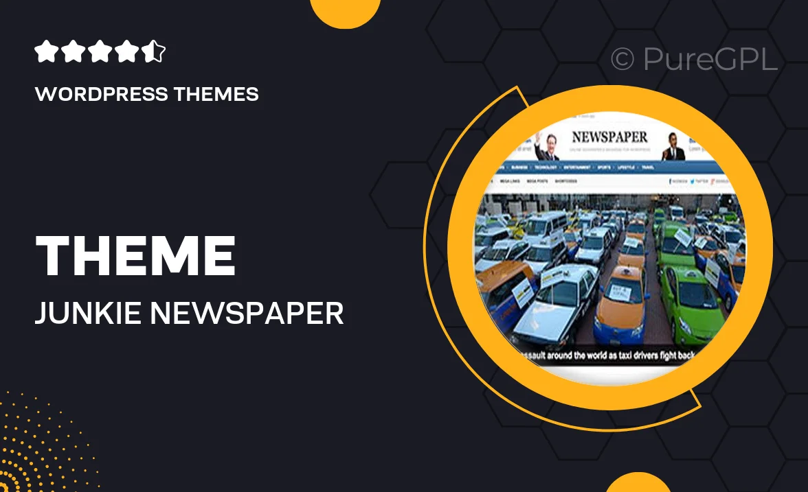 Theme junkie | Newspaper