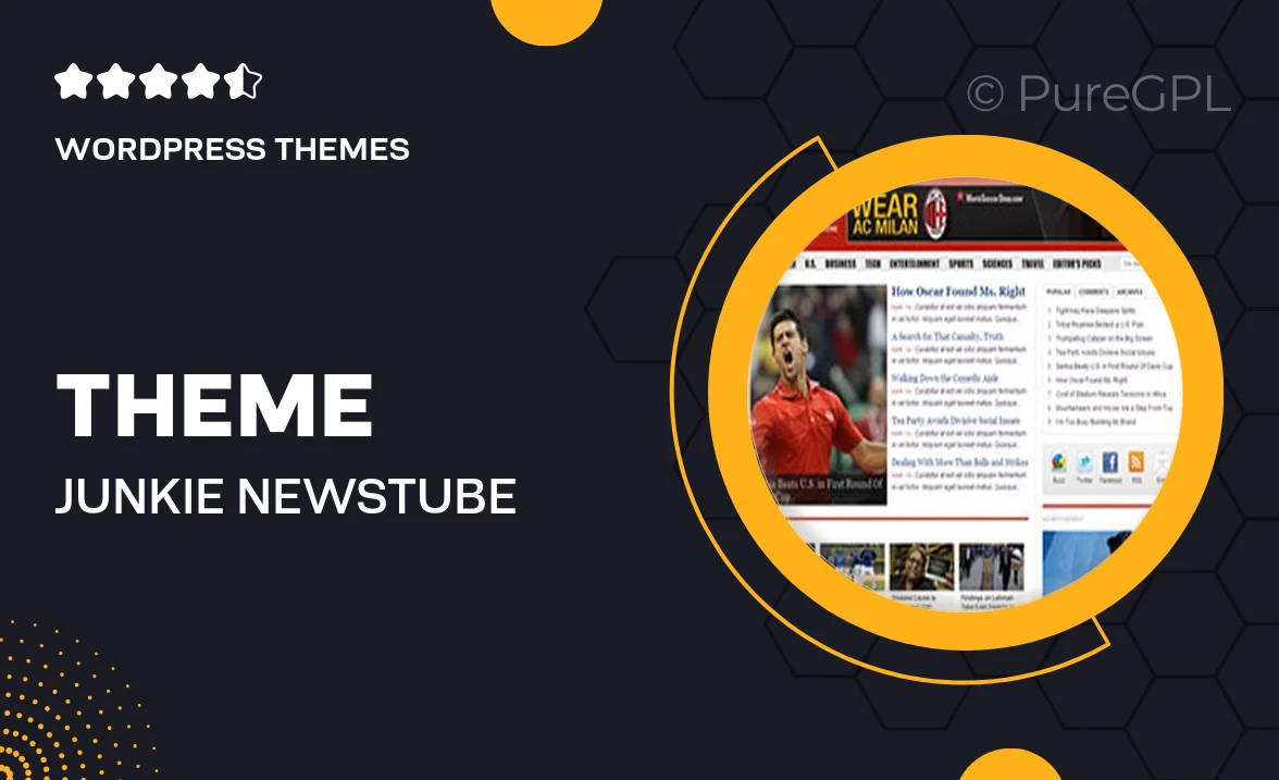 Theme junkie | NewsTube