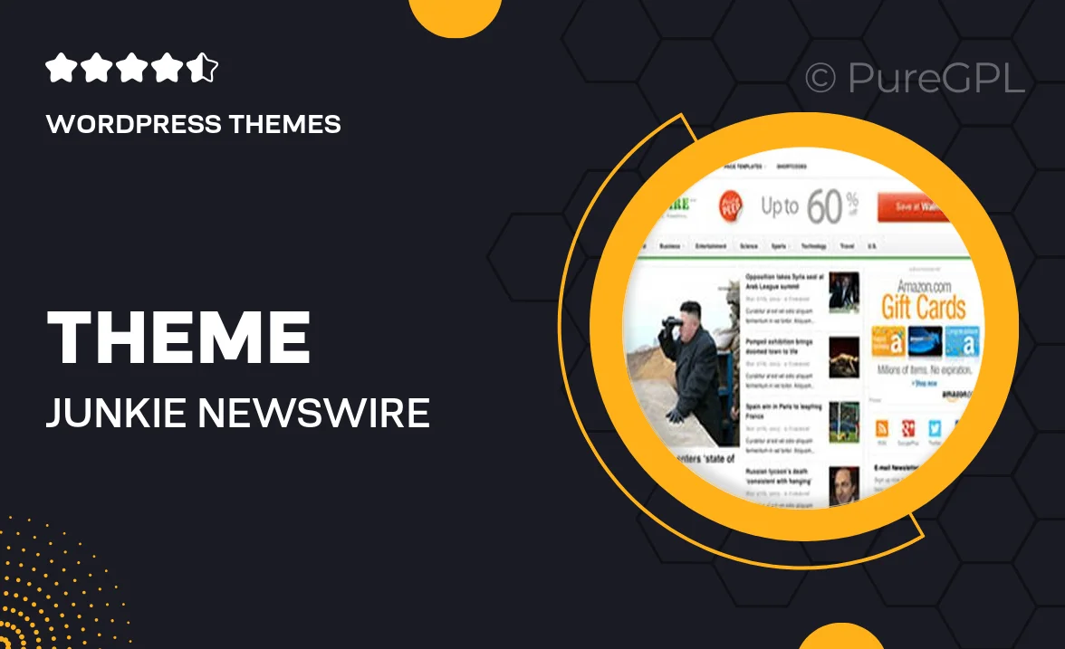 Theme junkie | Newswire
