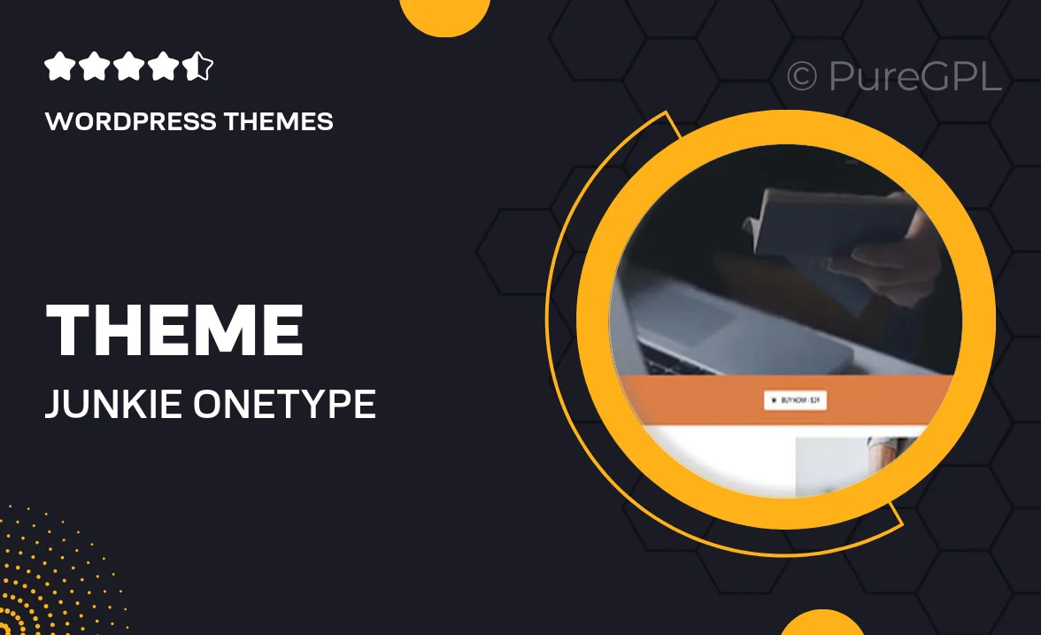 Theme junkie | OneType