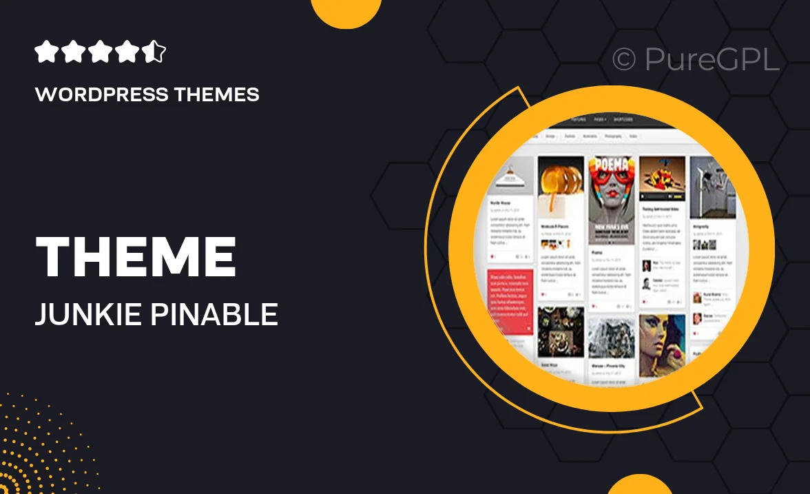 Theme junkie | Pinable