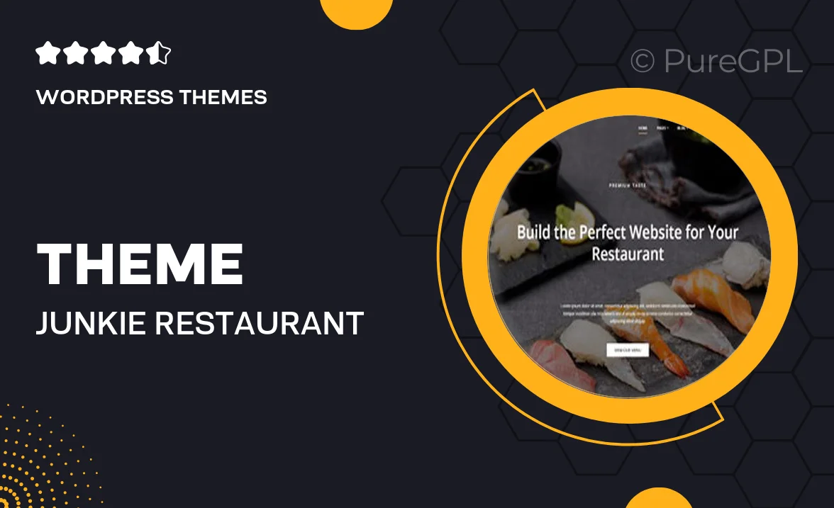 Theme junkie | Restaurant Pro