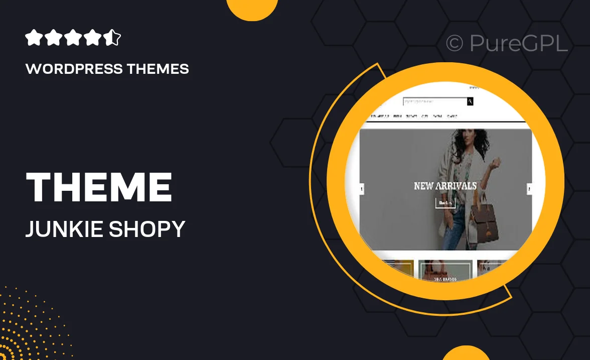 Theme junkie | Shopy