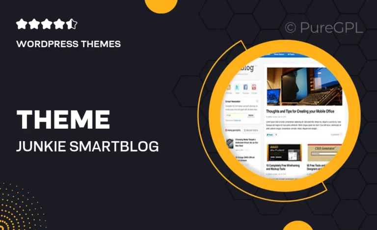Theme junkie | Smartblog