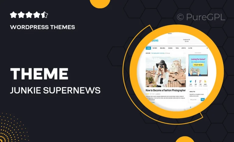 Theme junkie | SuperNews