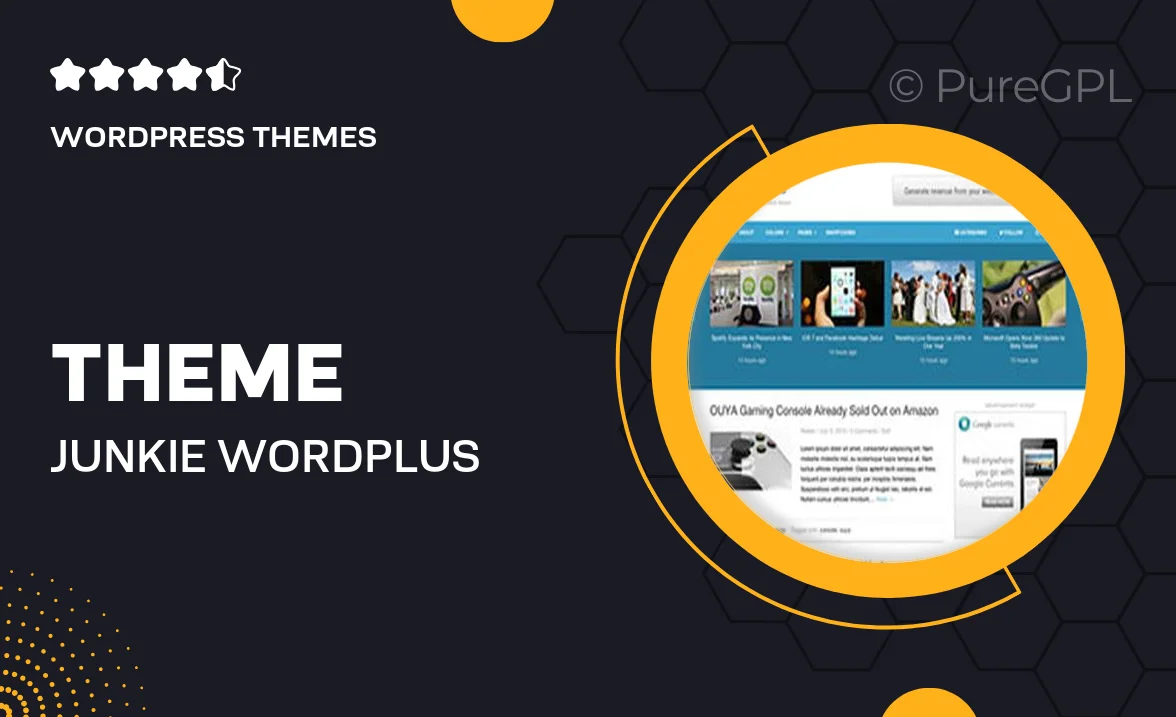 Theme junkie | WordPlus