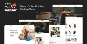 Themeforest | Wanzor – Pet WordPress Theme