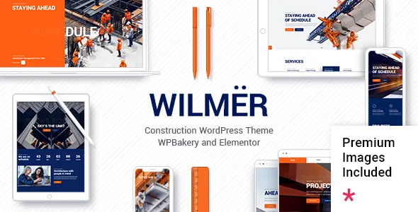 themeforest wilmr construction theme