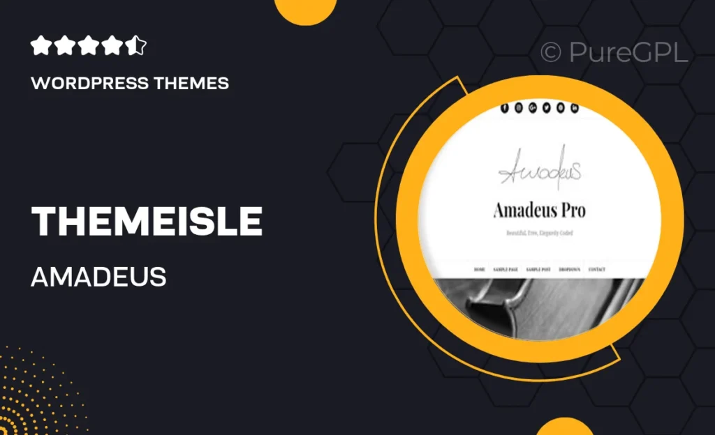 Themeisle | Amadeus 10 Themeisle | Amadeus
