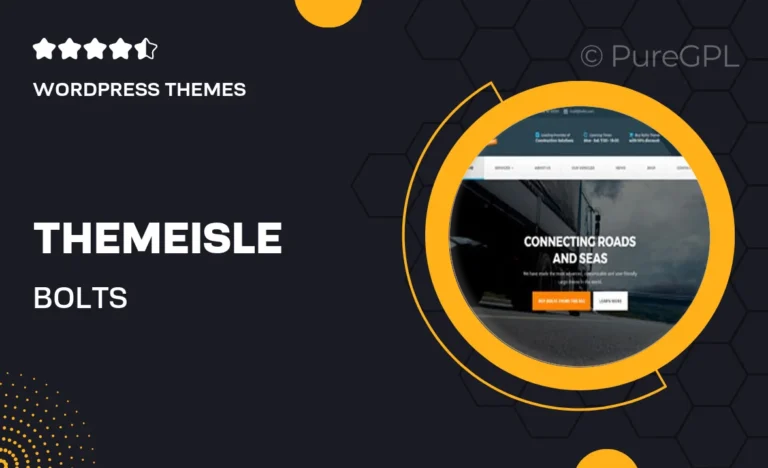 themeisle bolts
