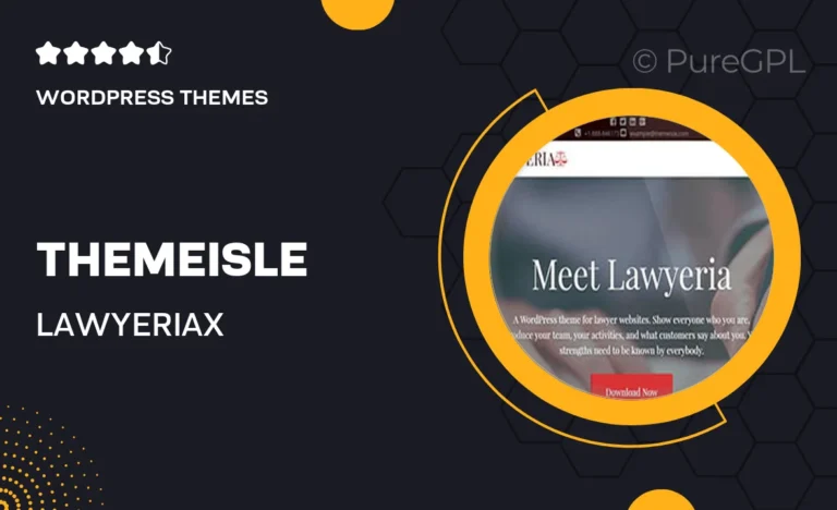 themeisle lawyeriax