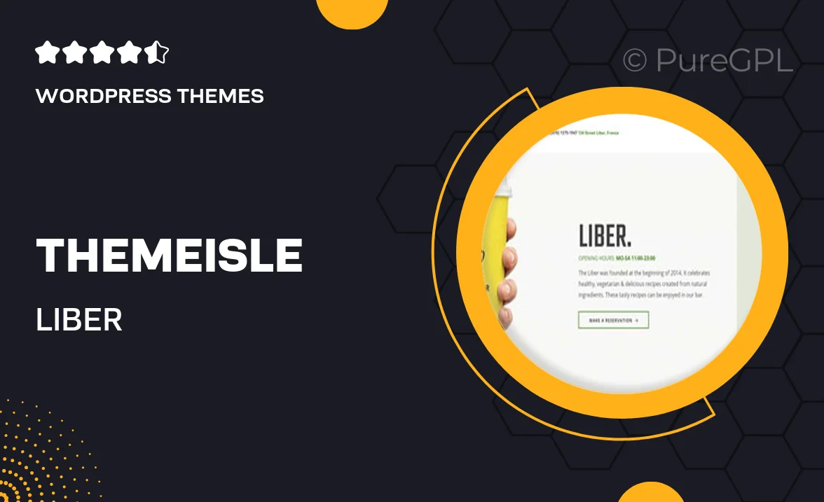 Themeisle | Liber