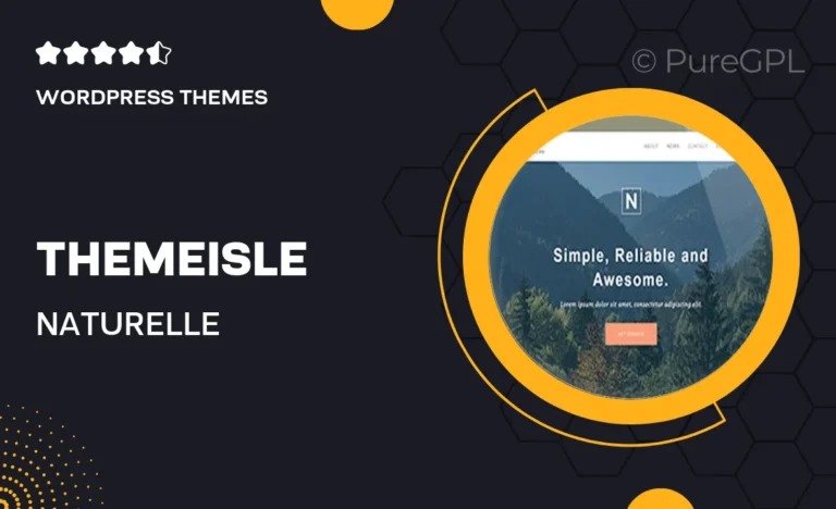 themeisle naturelle