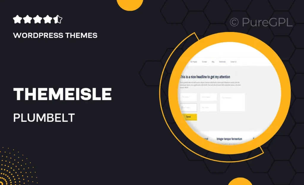 Themeisle | Plumbelt 18 Themeisle | Plumbelt
