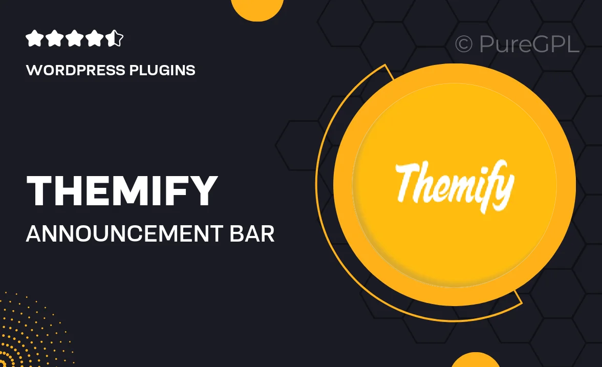 Themify | Announcement Bar