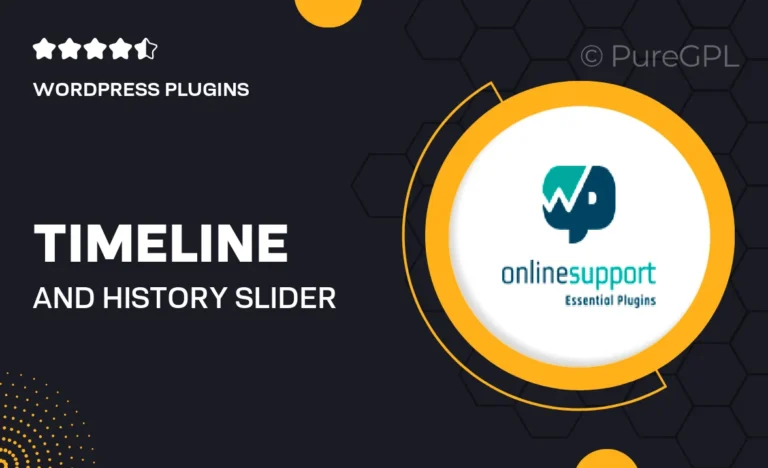 timeline and history slider pro