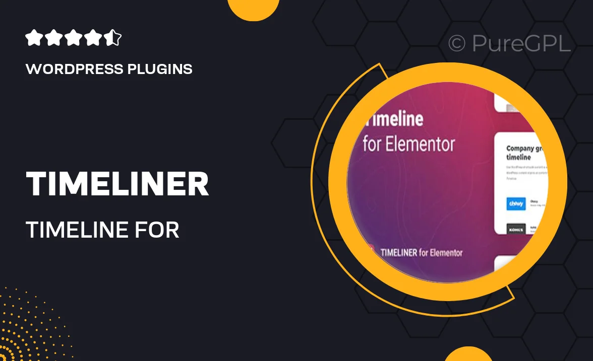 Timeliner – Timeline for Elementor