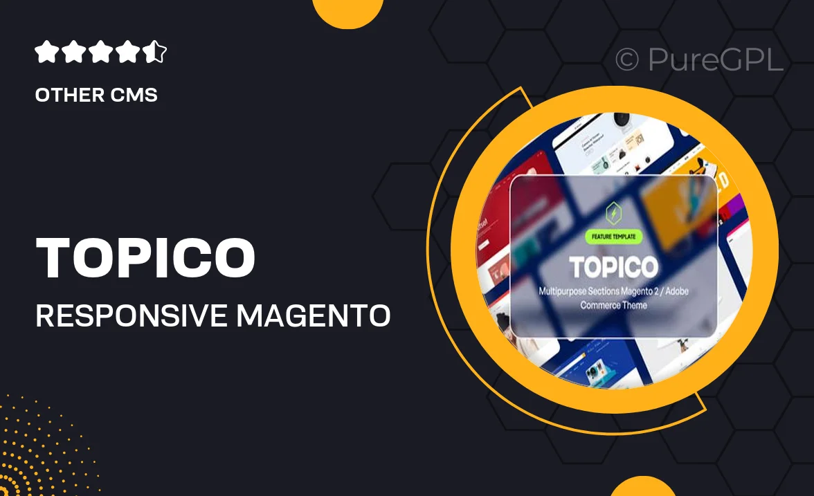 Topico – Responsive Magento 2 Theme