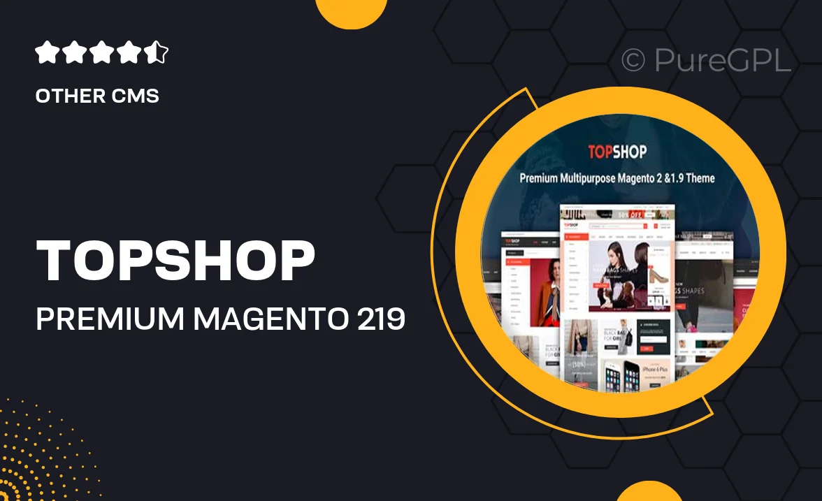 Topshop – Premium Magento 2.1.9 Fashion Theme